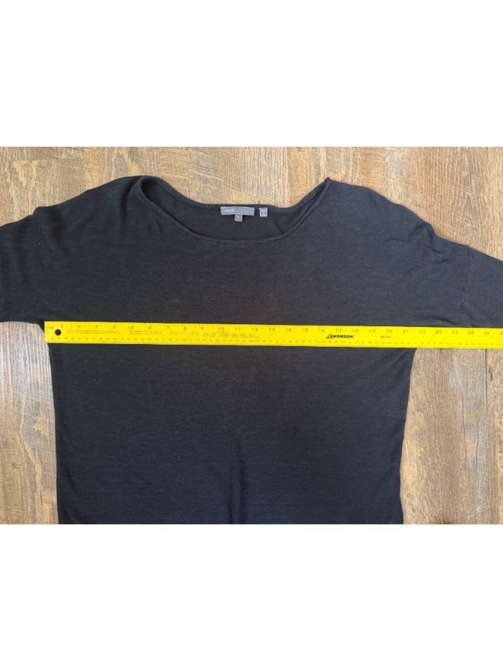 Vince Linen-Blend Hi-Lo Sweater Top - Picture 5 of 12